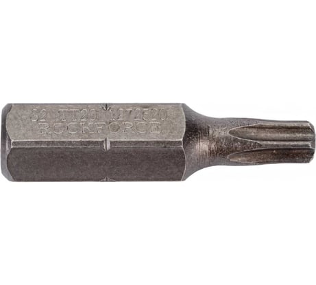 Вставка TORX Т20H (1/4"DR; 25 мм) ROCKFORCE RF-1272520(3397)