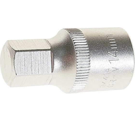 Насадка шестигранная монолитная (1/2"DR; 14 мм) ROCKFORCE RF-34414(1347)