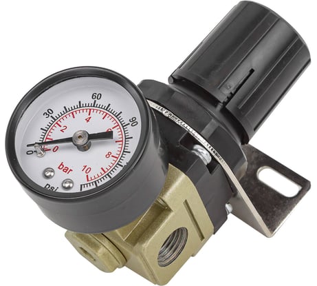 Регулятор давления воздуха с индикатором Rockforce 1/4 f -1/4 M 0-10bar RF-AR2000-02(54493)