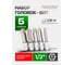 Набор головок-бит Torx 6-лучевых 5 шт на планке Rockforce RF-40914L(46637) 2