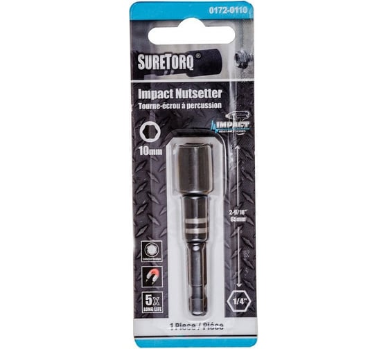 Насадка магнитная (10х65 мм; 1/4) SureTorq 0172-0110