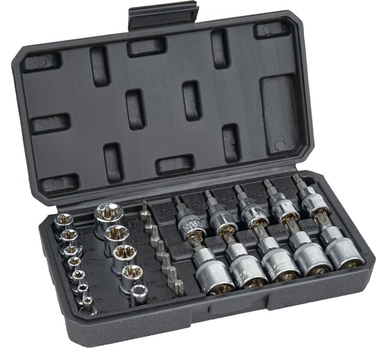 Набор головок Torx 29 предметов KINGQUEEN WIB-13002