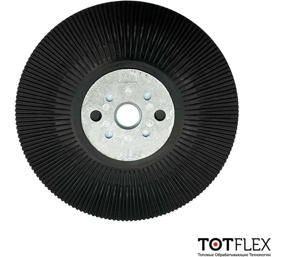 Оправка для фибровых кругов 125 мм, М14, жесткая TOTFLEX 4631172357515