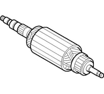Pотор в сборе к 9565/9564/9565H Makita 515234-7