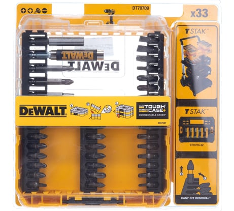 Набор насадок и бит T-Stak DEWALT DT70709-QZ