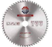 Диск пильный по дереву 400х50 мм, 60Z TORGWIN T164211
