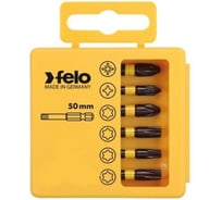Набор бит ударных Impact (6 шт; Tx; 50 мм) Felo 03691546