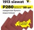 Водостойкий абразив в листах 1913 wat 230х280 мм, P280, 50 шт SIA 3100.3713.0280 2