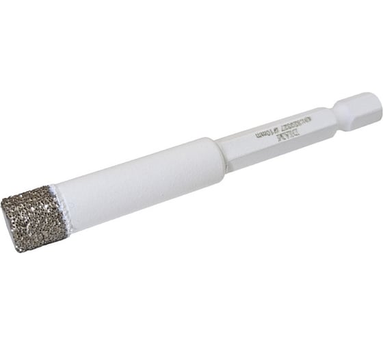 Сверло алмазное 10x35 мм, 1/4 HEX-E Extra Line V-TECH (в.спекание) Diam 320327