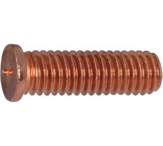 Шпилька приварная М6, 40 мм, Cu, 50 шт 11-06-040 ЦКИ 31466