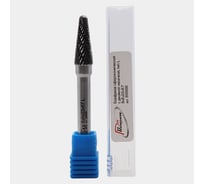 Бор-фреза сфероконическая с двойной насечкой, тип L, 8x6х22x67 мм РосИнструмент 68886