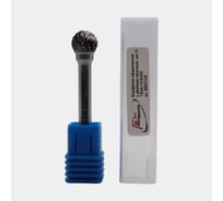 Бор-фреза сферическая с двойной насечкой, тип D, 12x6х10.8x55 мм РосИнструмент 683126