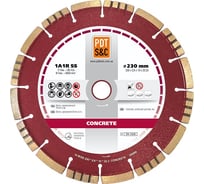 Диск алмазный сегментный Concrete 830600CRTu 1A1RSS/C3 (230х2.6х10х22.2 мм) ПАИ 4820235011086