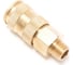 Быстроразъем пневматический с клапаном 1/4М Forsage F-BSE1-2SM(6735) 1