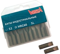 Биты ULTRAPROFI (20 шт; SL 5.5; 25 мм) VERTA vup63-141