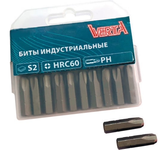 Биты ULTRAPROFI (20 шт; PH3; 25 мм) VERTA vup63-118 1