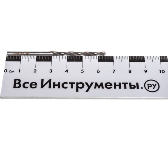 Сверло по металлу ц/х (3.2х36х65 мм; Р6М5; кл.т.В; ГОСТ 10902-77) ТИЗ 4606002036687