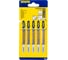 Пилка T118G (5 шт; 6TPI; HSS) для электролобзика Irwin 10504234 1