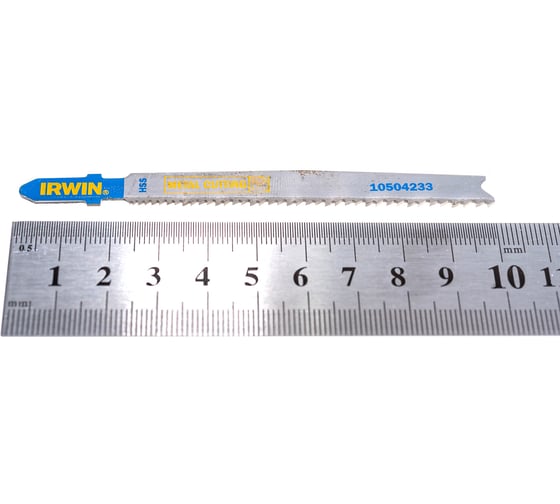 Пилка T123Х (5 шт; HSS) для электролобзика Irwin 10504233