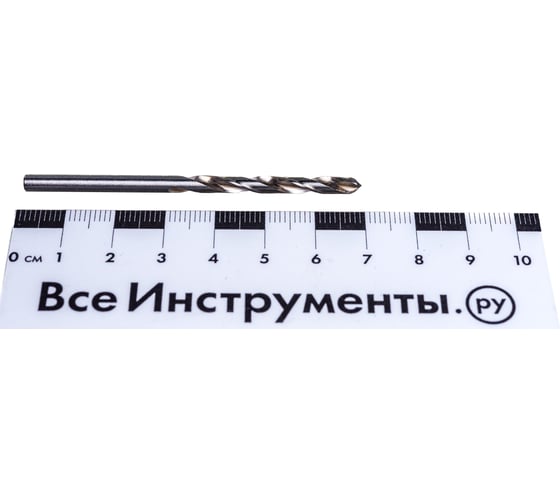 Сверло по металлу ц/х (3.7х39х70 мм; Р6М5; кл.т.А1; ГОСТ 10902-77) ТИЗ 4606002040394