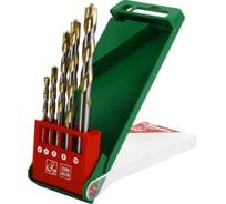 Набор сверл по камню Flex 202-904 DR №4 (5 шт; 4-10 мм) HAMMER 30785