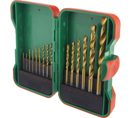 Набор сверл по металлу Flex 202-918 DR №18 (15 шт; 1.0-10 мм) HAMMER 62933