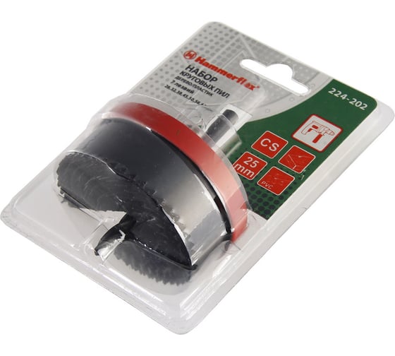 Набор коронок 7 шт Flex 224-202 DR WD 25 HAMMER 62229