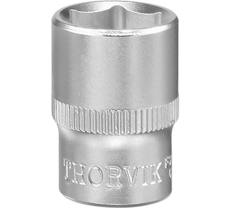 Головка торцевая S11S11130 13 мм, 1/4"DR THORVIK 054028