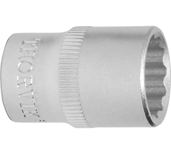 Головка торцевая 12-гранная S11S12100 10 мм, 1/4"DR THORVIK 054051