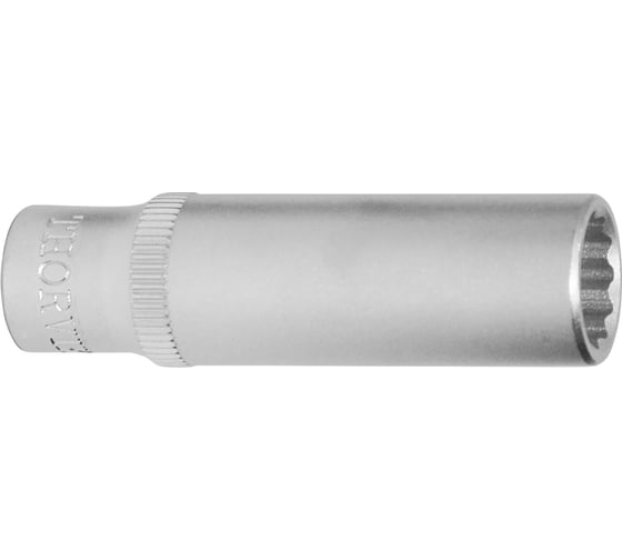 Головка торцевая глубокая 12-гранная S11S22130 13 мм, 1/4"DR THORVIK 054067