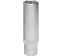 Головка торцевая глубокая 12-гранная S11S22110 11 мм, 1/4"DR THORVIK 054065