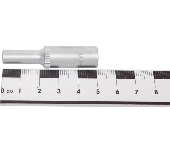 Головка торцевая глубокая 12-гранная S11S22040 4 мм, 1/4"DR THORVIK 054056