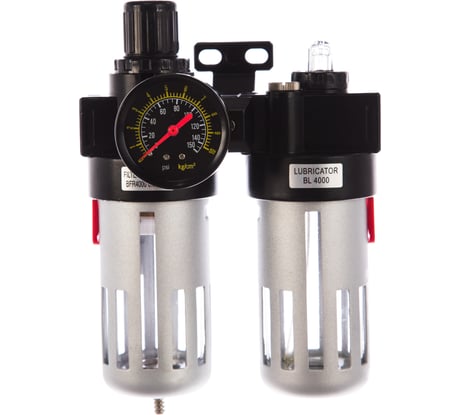 Фильтр-редуктор-лубрикатор 1/2" KraftWell KRW1771.2A12