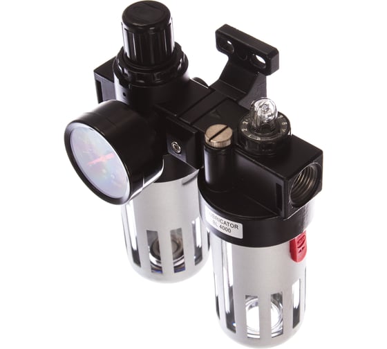 Фильтр-редуктор-лубрикатор 1/2" KraftWell KRW1771.2A12