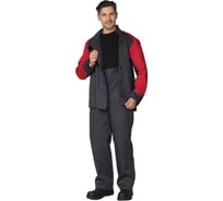 Костюм огнестойкий Гектор серый/красный, р-р 56-58/182-188 Прабо 23357