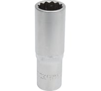 Головка торцевая глубокая 12-гранная 18 мм, 1/2"DR THORVIK S13S2218 054177