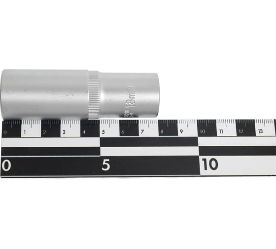 Головка торцевая глубокая 12-гранная 18 мм, 1/2"DR THORVIK S13S2218 054177