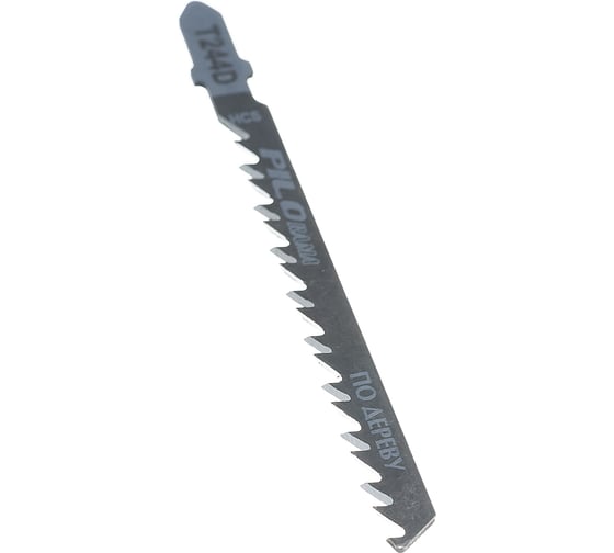 Пилки (6 TPI; 100x75 мм; h=8-60 мм) для лобзика T244D Pilorama 552440