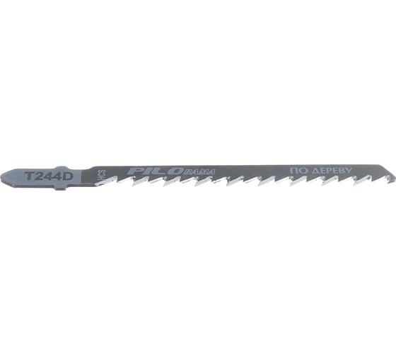 Пилки (6 TPI; 100x75 мм; h=8-60 мм) для лобзика T244D Pilorama 552440