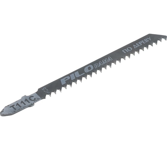 Пилки (2 шт; 8 TPI; 100x75 мм; h=5-60 мм) для лобзика T111C Pilorama 551111