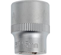 Головка торцевая 12-гранная S12S1215 15 мм, 3/8"DR THORVIK 054276