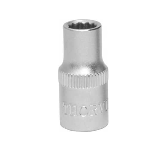 Головка торцевая 12-гранная S12S1215 15 мм, 3/8"DR THORVIK 054276