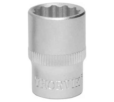 Головка торцевая 12-гранная 3/8 DR, 18 мм THORVIK 054279 S12S1218