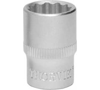 Головка торцевая 12-гранная S12S1221 21 мм, 3/8"DR THORVIK 054282