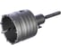 Коронка (110хМ16; 15 резцов; с переходником SDS+) по бетону МOS-DISTAR MS-CBТ110 1