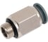 Фитинг прямой R7512 8 мм, 1/8" Camozzi SRF50-7512-0856R 2