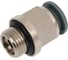 Фитинг прямой R7512 6 мм, 1/8" Camozzi SRF50-7512-0656R 1