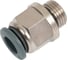 Фитинг прямой R7512 6 мм, 1/8" Camozzi SRF50-7512-0656R 2