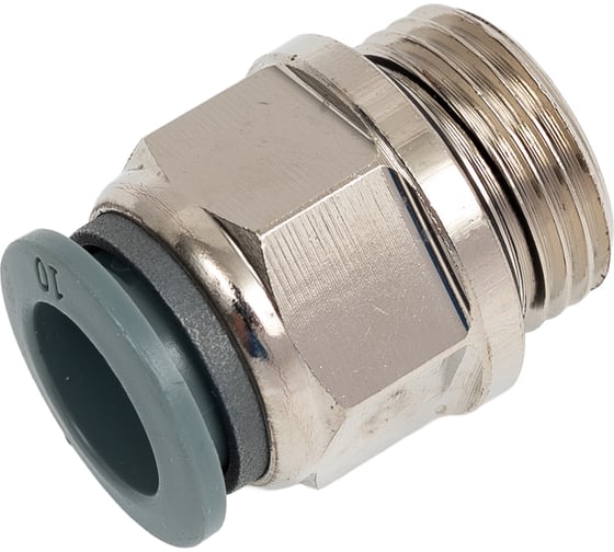 Фитинг прямой R7512 10 мм, 3/8" Camozzi SRF50-7512-1058R 1