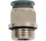 Фитинг прямой R7512 10 мм, 3/8" Camozzi SRF50-7512-1058R 3